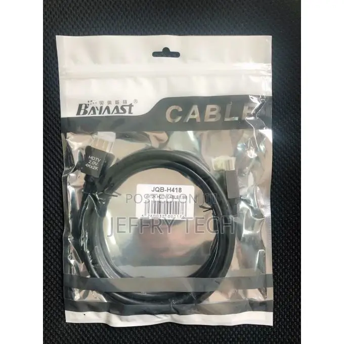 Generic 4K HDTV High Speed Cable – 1.5 M