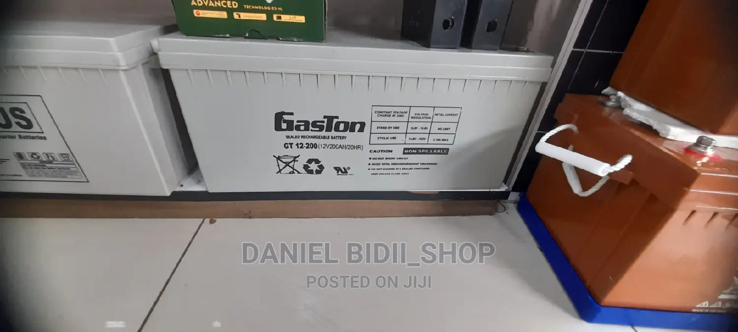 Gaston 200ah 12v Deep Cycle Solar Battery