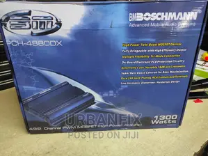 1300 Watts Boschmann 4 Channel Amplifier