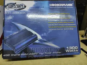 1300 Watts Boschmann Amplifier 4 Channel