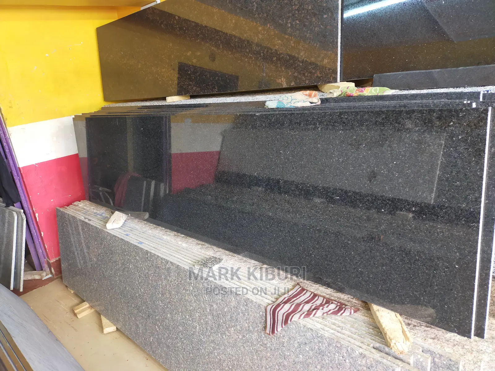 Black Silver Granite