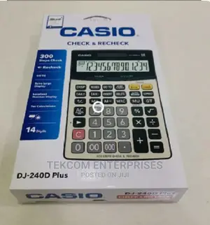 Casio DJ-240D Plus Desktop Calculator