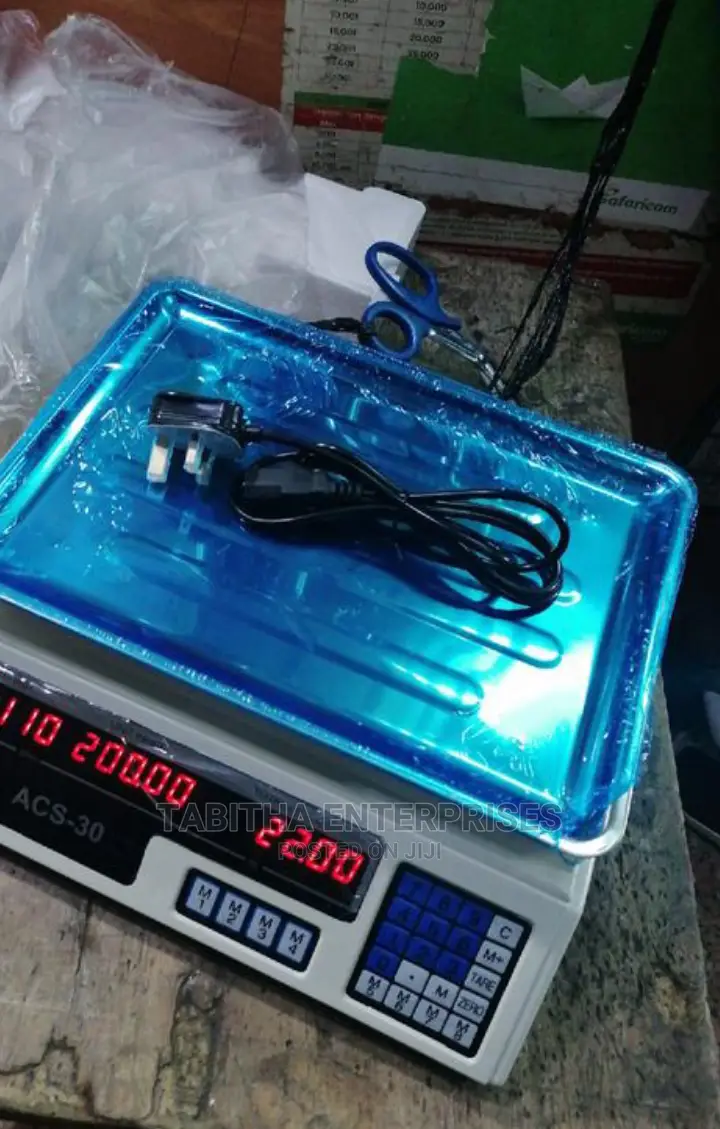 Flat Digital Scale 30kg