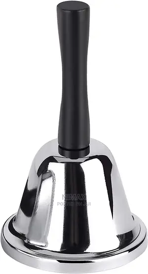 Loud Hand Bell, Silver Steel Hand Bells