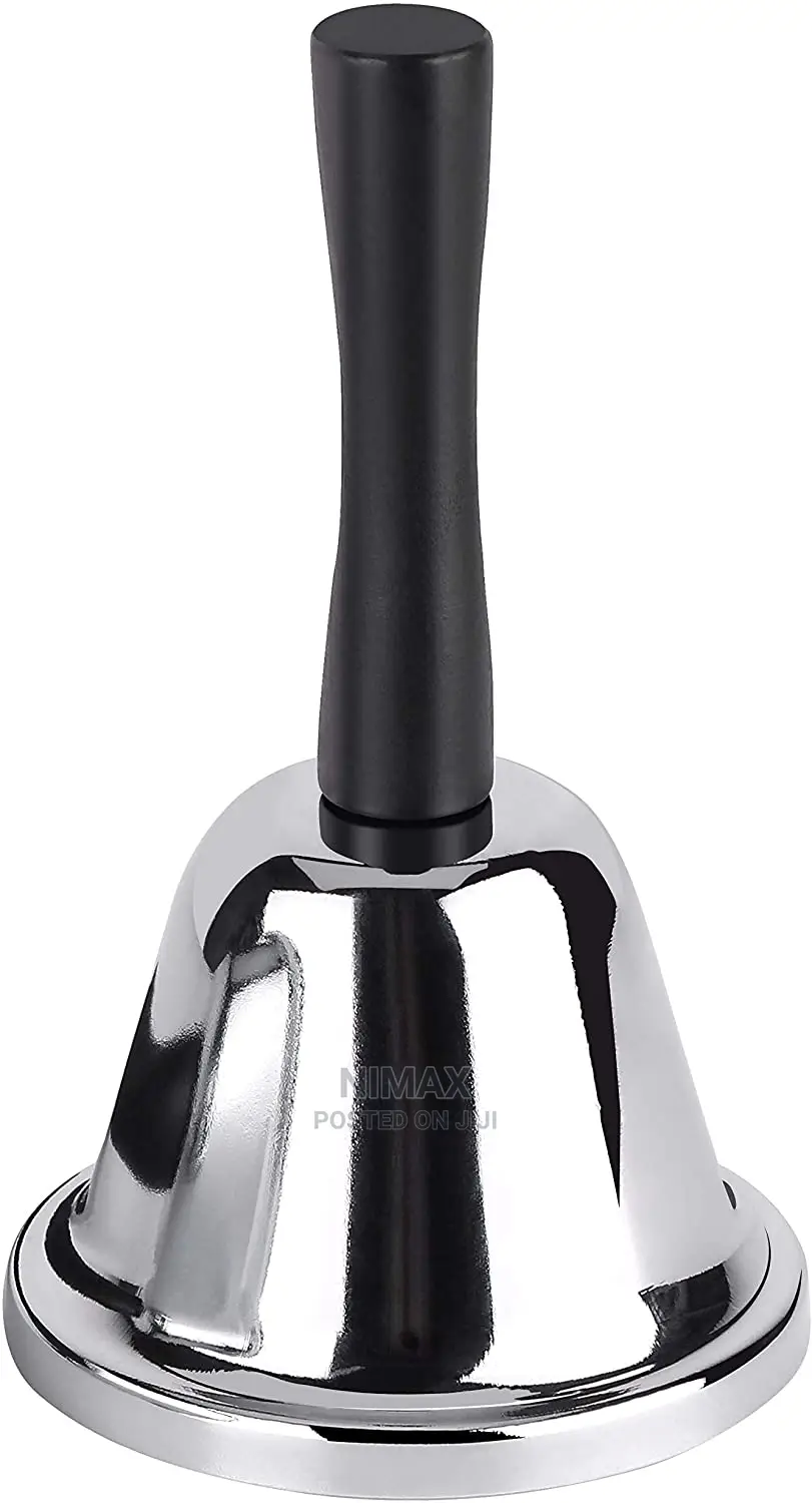 Loud Hand Bell, Silver Steel Hand Bells