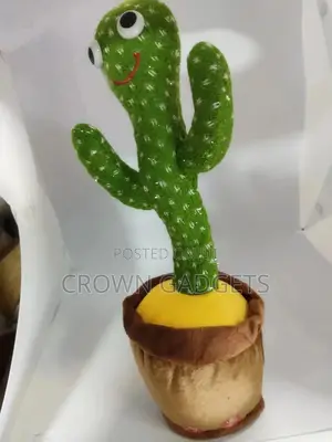 Dancing Cactus Toy With Charger Bluetooth