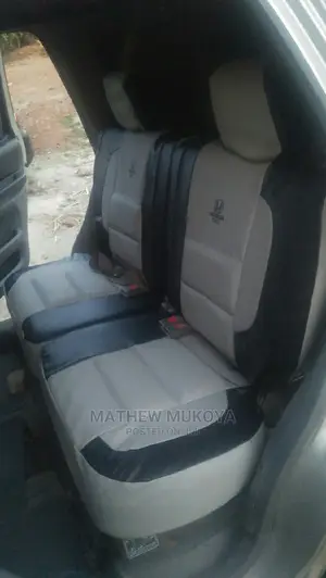 Silver Blended Car Seat Covers