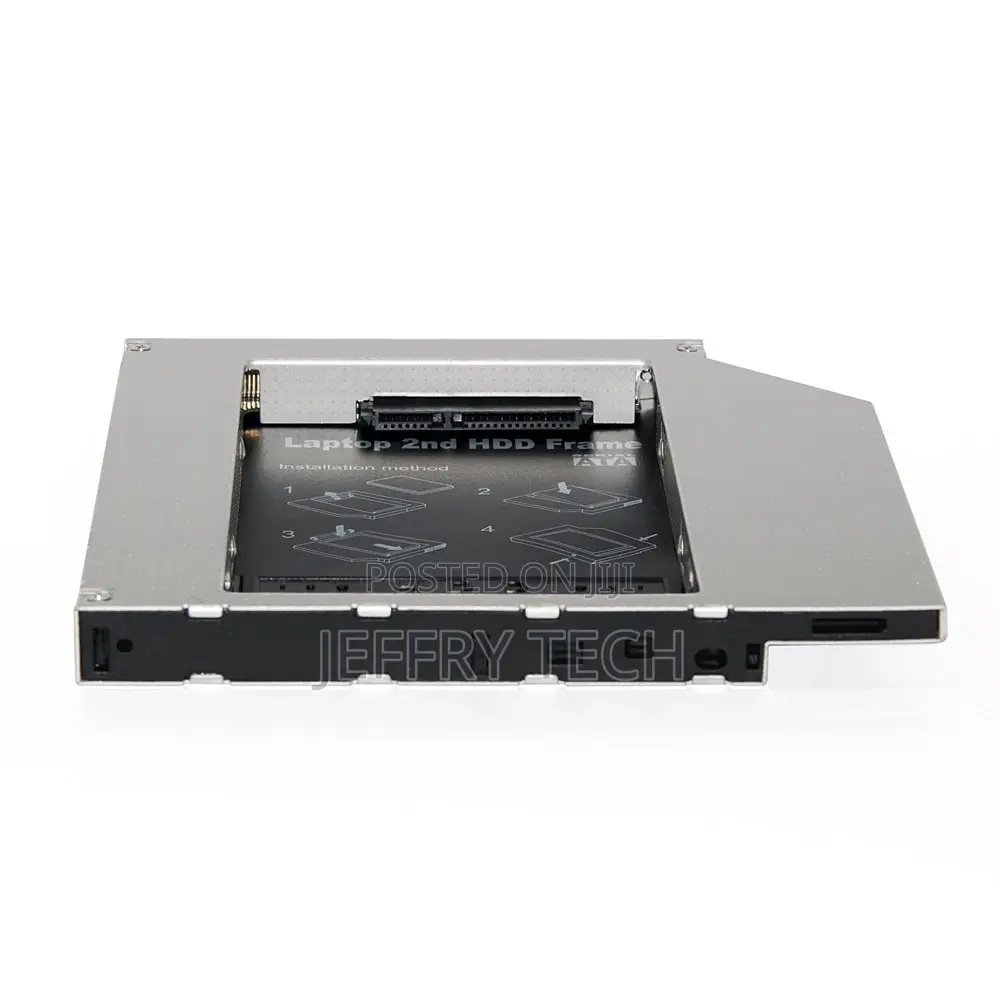 Aluminum 12.7mm IDE SSD Hard Drive Adapter Cd/Dvd-rom Optica