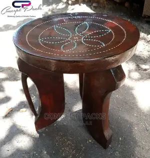 Kenyan Cultural Handcrafted Stool / Masaai Stool