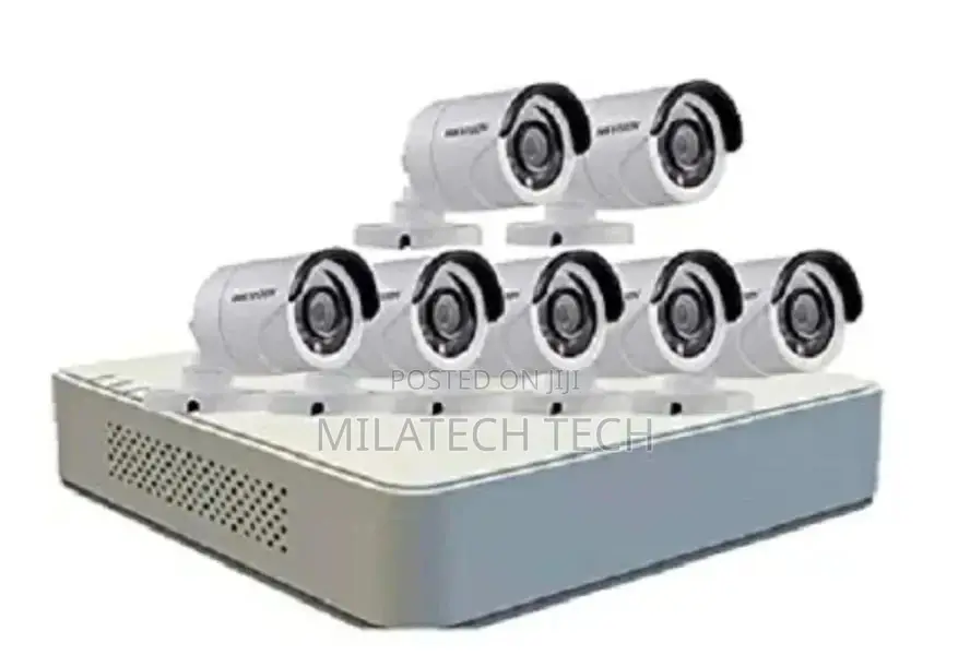 4 Channel KIT CCTV Hikvision Camera
