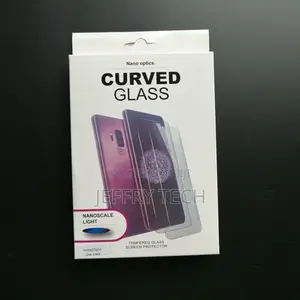 Full Glue Tempered Glass S8 S9 Plus Note8 Note9 UV Nano Liqu