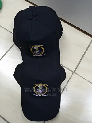 Printed Black Caps