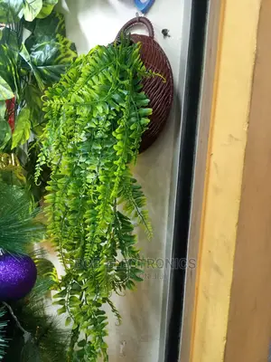 Artificial Hanging Vines With Basket