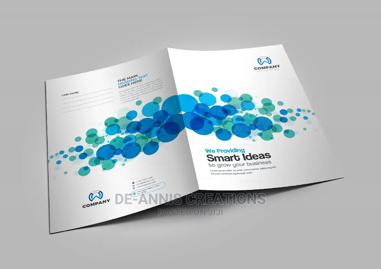 Glossy Laminated Folders