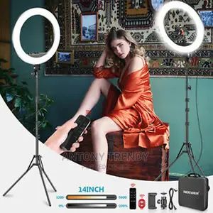 12-Inch Led Ring Light Support Manual Touch Control No Bag