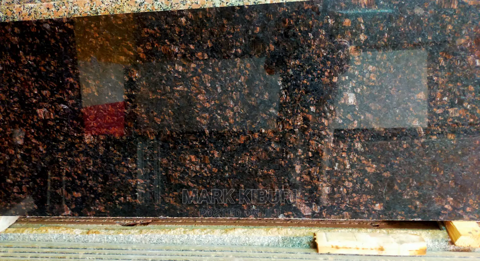 Tan-Brown Granite Slab