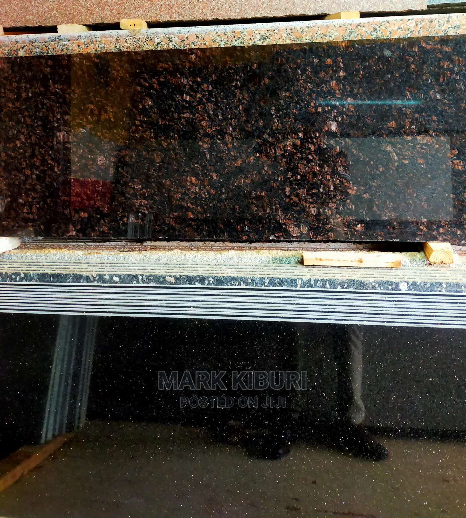Tan-Brown Granite Slab