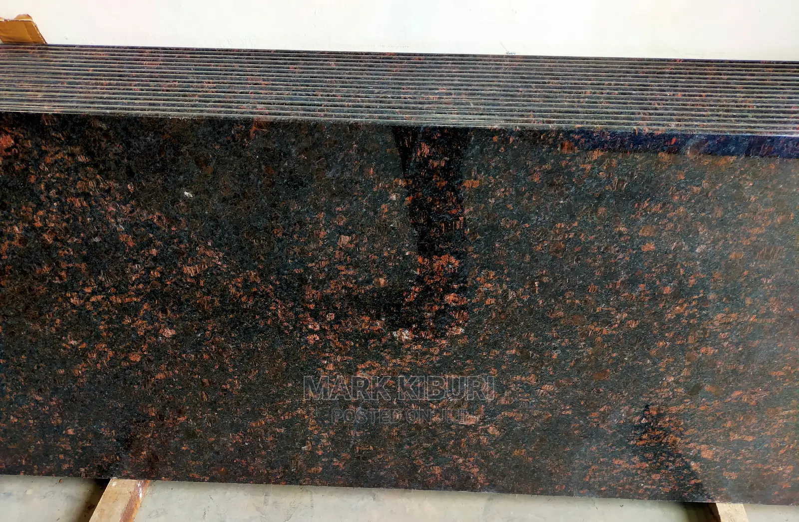 Tan-Brown Granite Slab