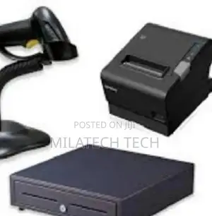 Thermal Receipt Printer Cash Drawer Bar Code Scanner