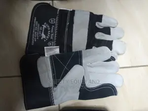 Eurosafety Quality Leather Double Stiched Gloves
