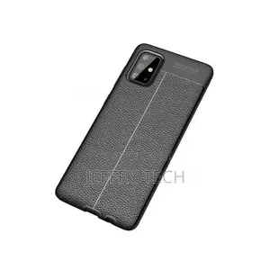 Autofocus Soft Tpu Back Cover for SAMSUNG GALAXY A51 - Black