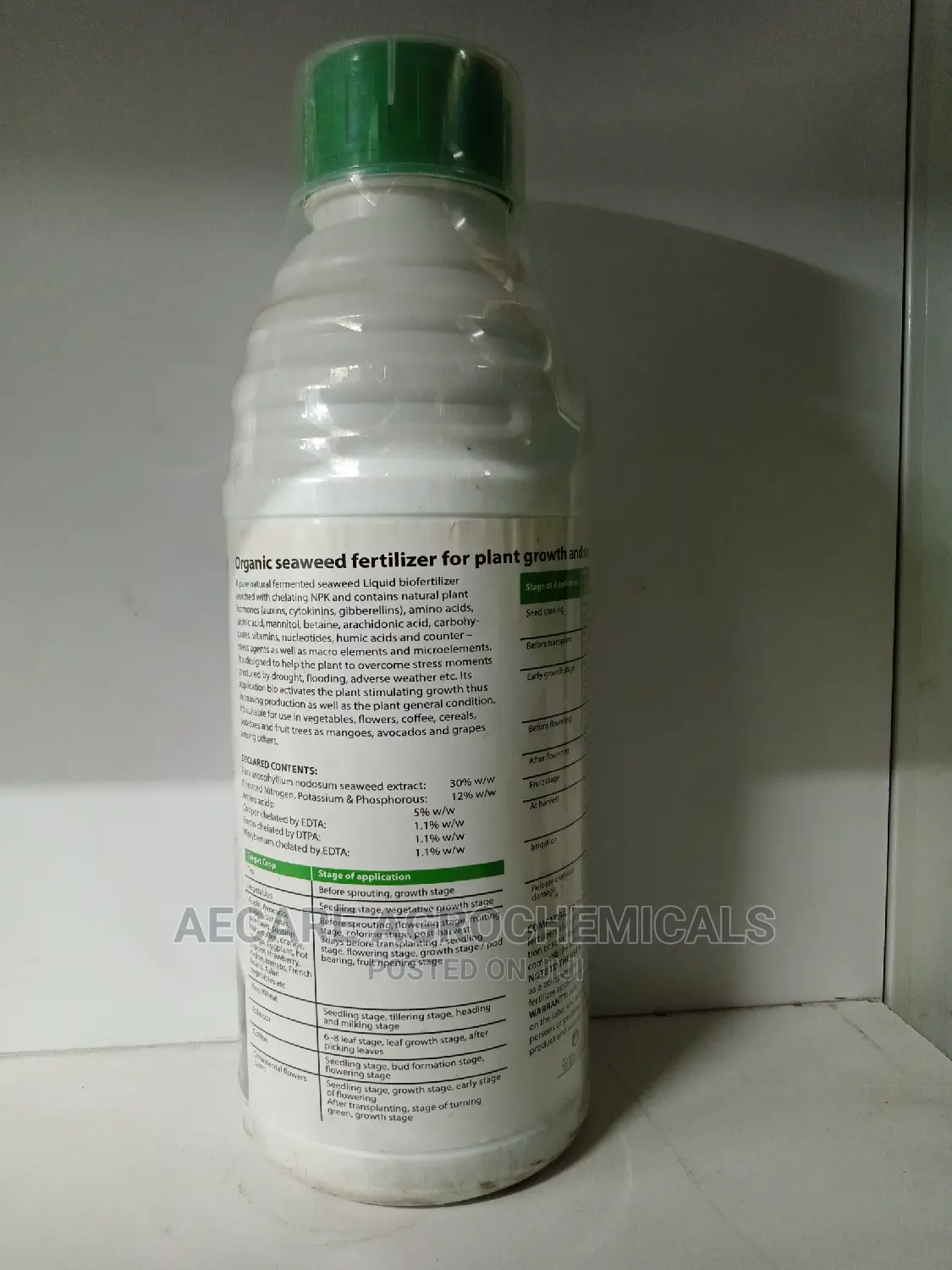 Optimizer Organic Fertilizer 1 Litre