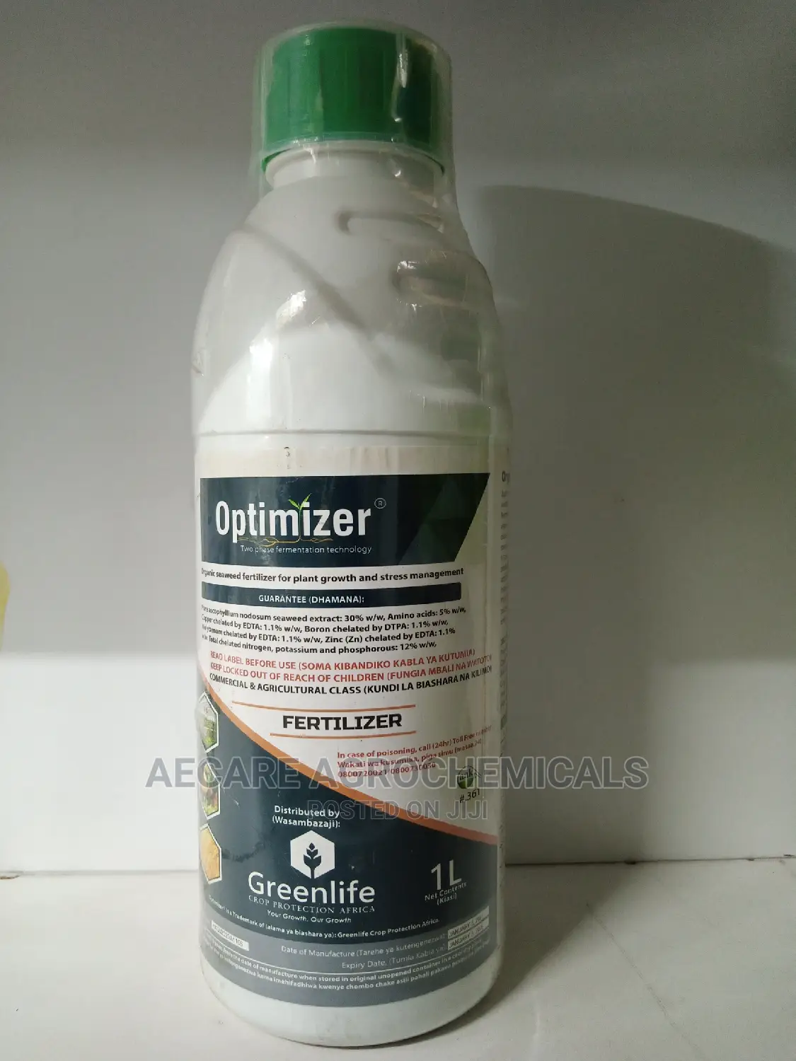 Optimizer Organic Fertilizer 1 Litre