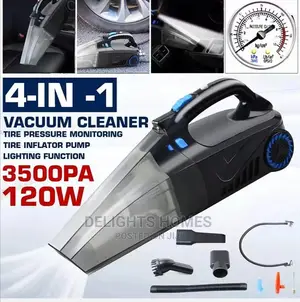 4 in 1 Portable Car Vacuum Cleaner
