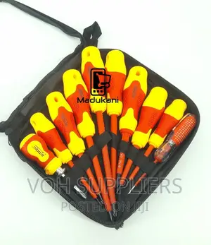 7PCS Electrician Insulated Magnetic Tip Screwdriver Set