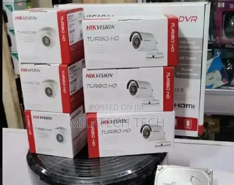 5cctv Cameras Security Surveillance Complete System Kit P
