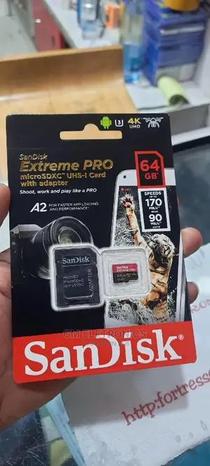 Sandisk Extreme Pro 64gb Memory Card