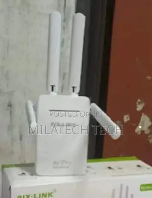 Pixlink 4 Antenna Wifi Repeater Booster Extender