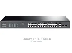 Tp-Link 28-Port Jetstream Gigabit Smart Switch With 24-Port