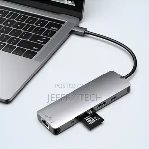 Type-C Docking Station VGA/HDMI/PD Converter 9-In-1 HUB