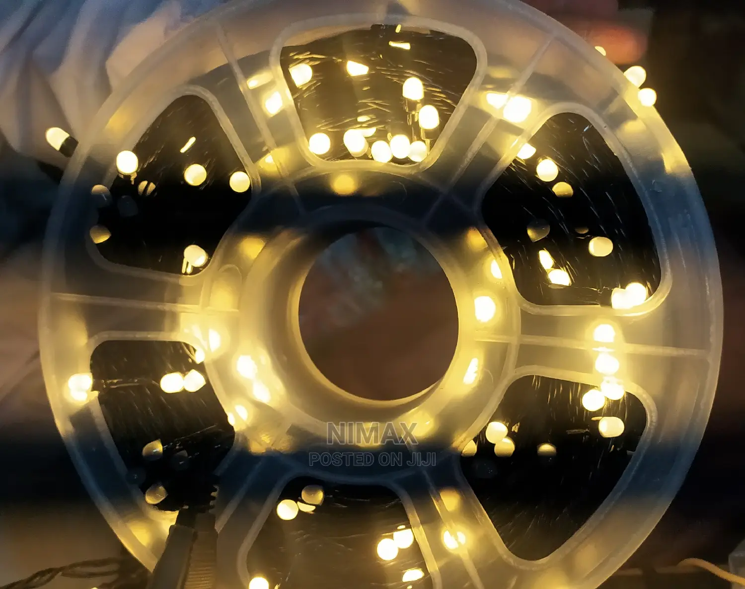 Christmas Warm White Led Light 50mtrs Long Heavy Duty,