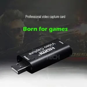 Portable HDMI to USB 2 . 0 Video Capture Card HD For