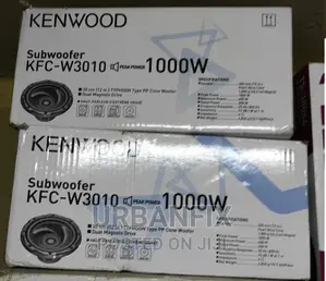 Kenwood 1000watts Double Magnet Subwoofer
