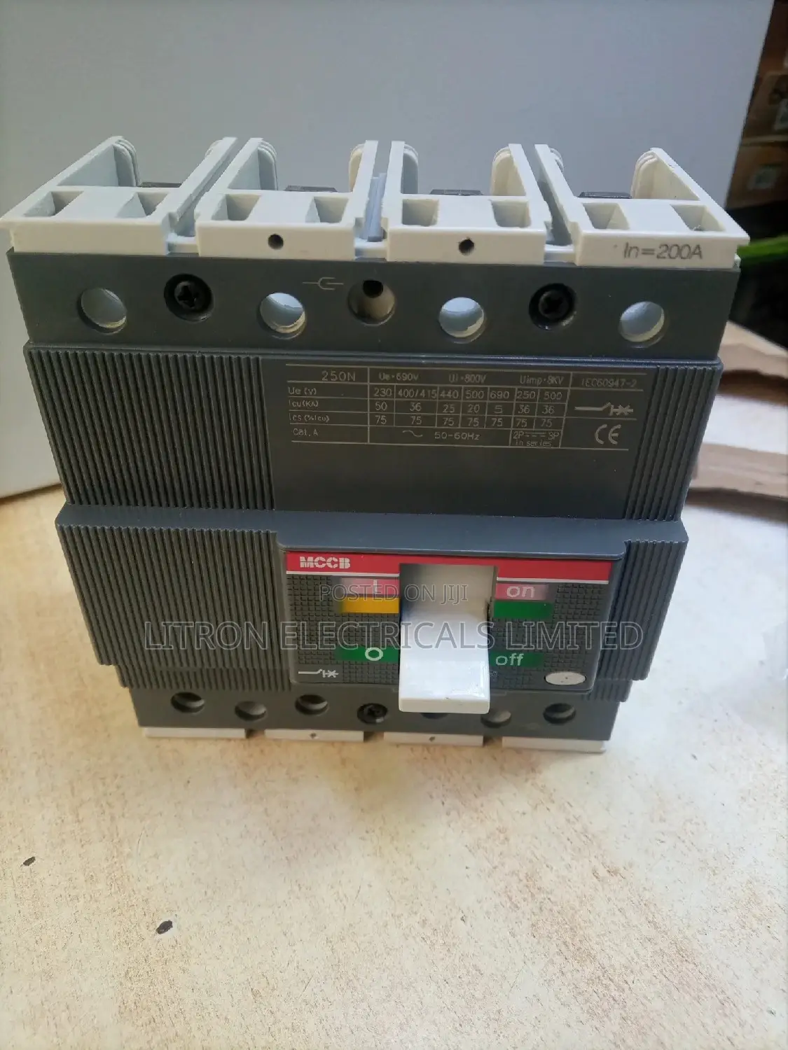 200A McCb 4pole