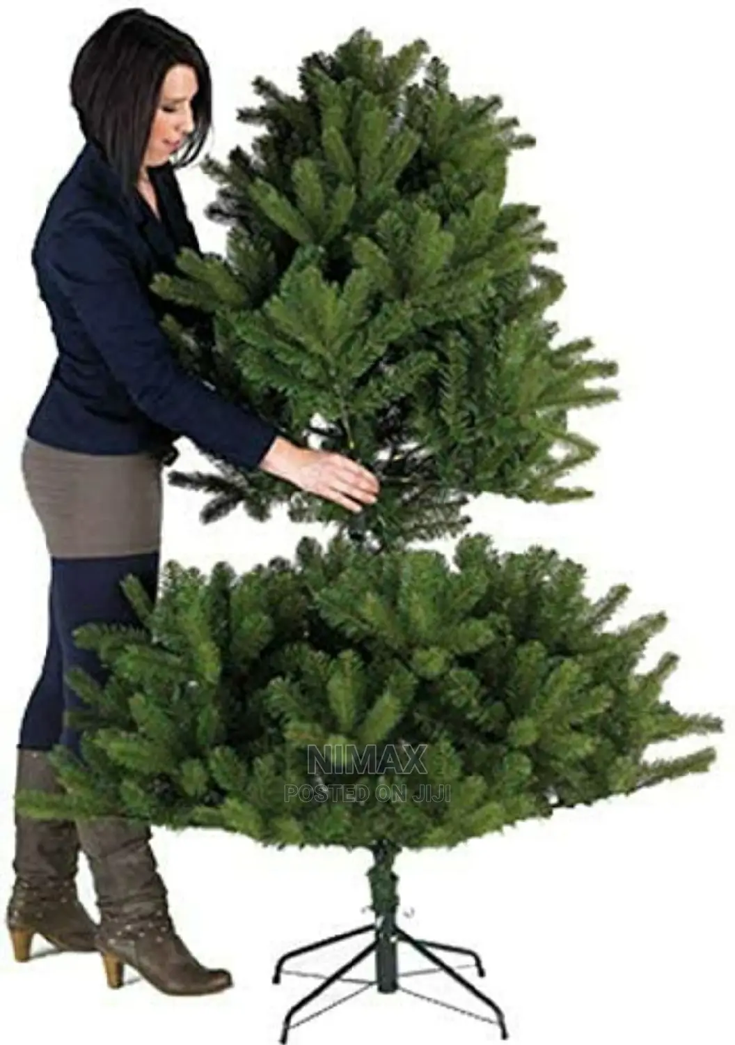 Christmas Tree Pine 6ft With Metal Base