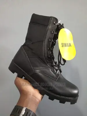 Black Tactical Boots