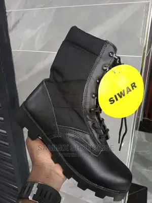 Black Tactical Boots