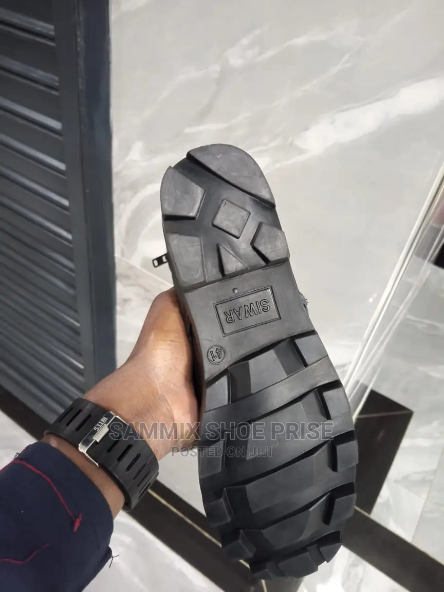 Black Tactical Boots