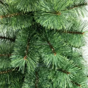 Christmas Pine Tree 6ft/180cms + Free Warm White Led Lights.