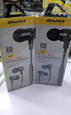 Awei L1 L2 Super Bass Earphones Noise Cancellation