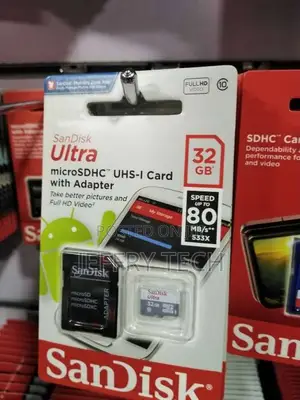 Sandisk 32 GB Memory Card For Multi - Micro SD High Capacity Cards
