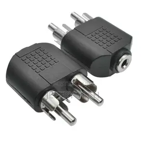 Stereo Female to 2 Male RCA Plug