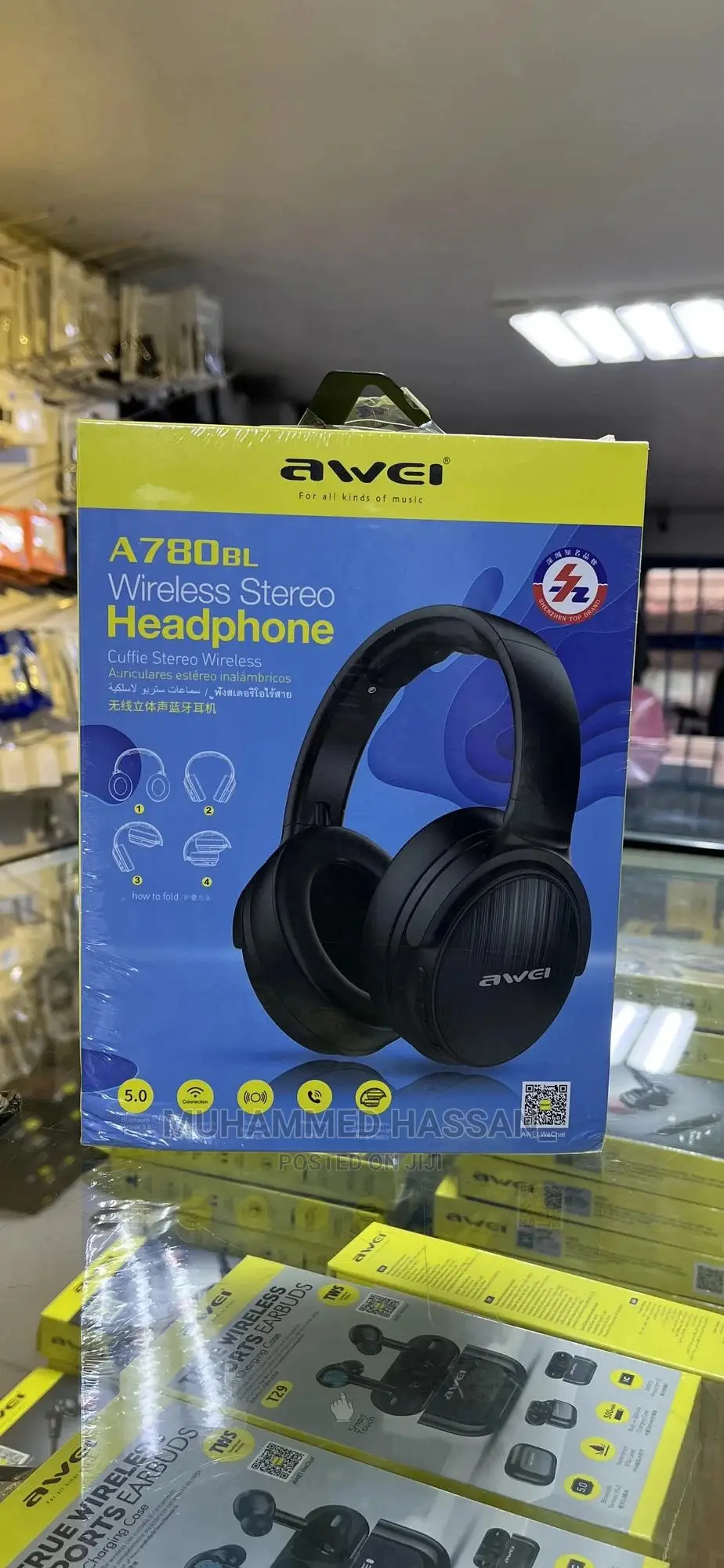 Awei Wireless Stereo Headphones