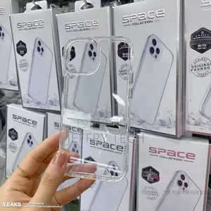 iPhone 13 Pro in a Transparent Shockproof Case Space: Access