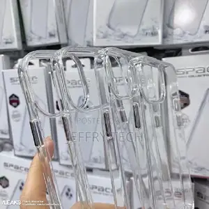 iPhone 13 Pro in a Transparent Shockproof Case Space: Access