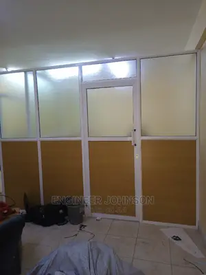 Aluminum and Glass Office Partitions